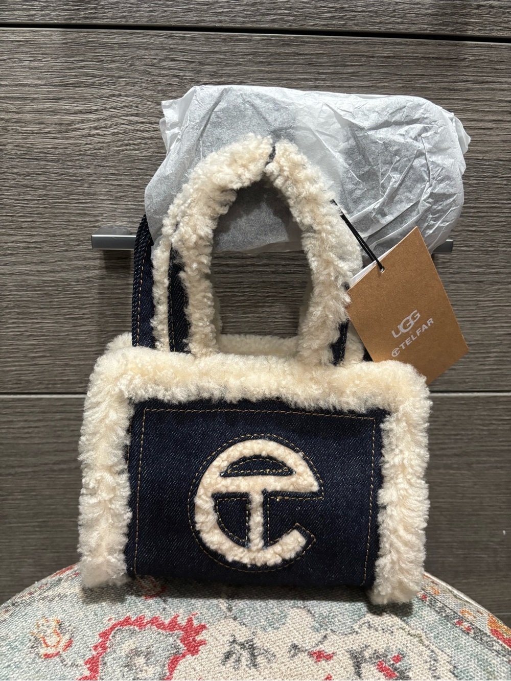 NWT Telfar x UGG Denim Small Shopper